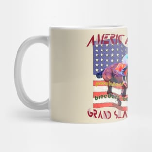 American Pharoah 2015 - Famous Racehorses Mug